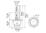 Hella Xenon D2S Bulb P32-2d 85V 35W 4300k