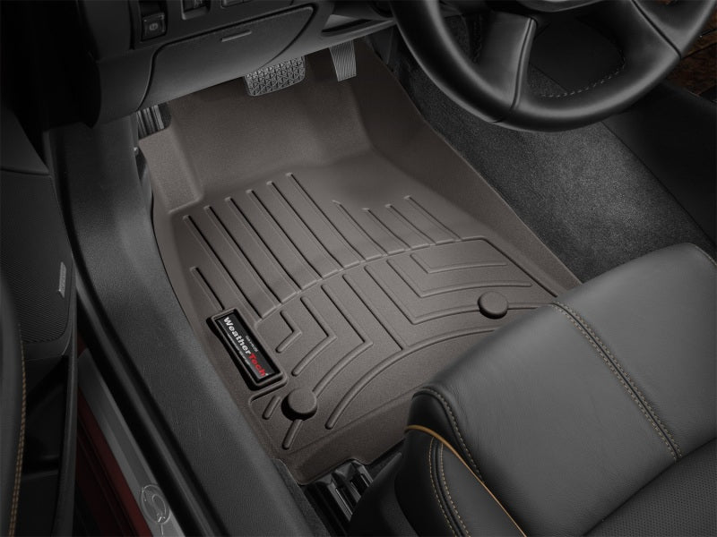WeatherTech 2013+ Cadillac ATS Rear FloorLiner - Cocoa