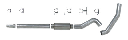 Diamond Eye KIT 5in Catback Single AL: 03-07 FORD 6.0L F250/F350