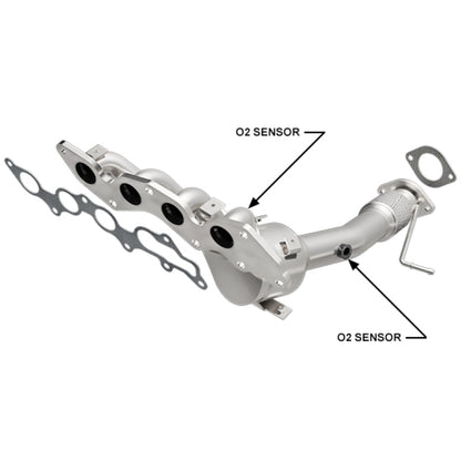 MagnaFlow Direct Fit Catalytic Converter 10-13 Mazda 3 2.0L Manifold