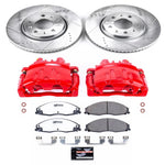 Power Stop 03-05 Cadillac CTS Front Z26 Street Warrior Brake Kit w/Calipers