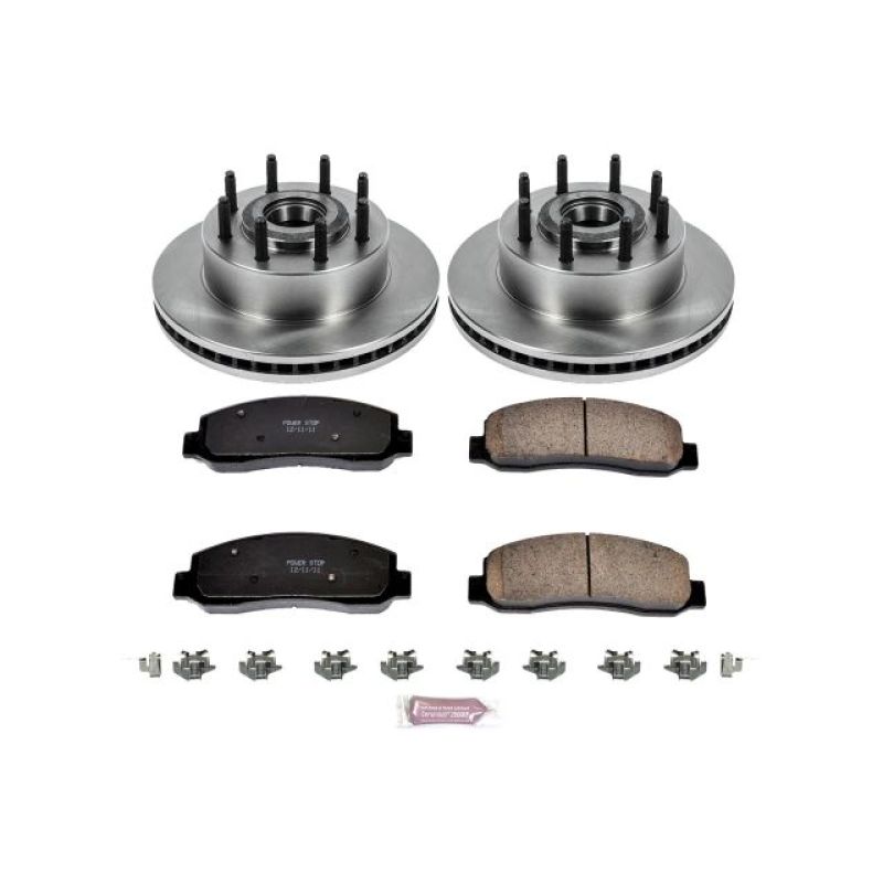 Power Stop 10-11 Ford F-350 Super Duty Front Autospecialty Brake Kit