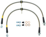 StopTech 02-12 Toyota Camry Coupe/Sedan / 04-08 Solara Front Stainless Steel Brake Lines