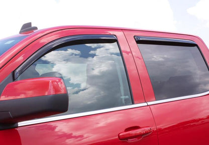 AVS 03-09 Toyota 4Runner Ventvisor In-Channel Front & Rear Window Deflectors 4pc - Smoke