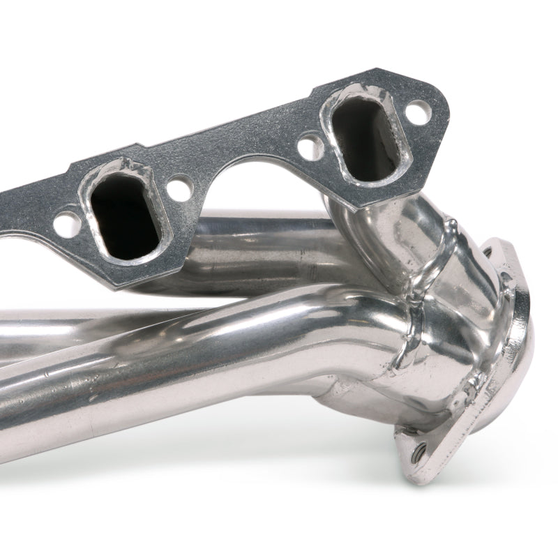 BBK 79-93 Mustang 351 Swap Shorty Unequal Length Exhaust Headers - 1-5/8 Silver Ceramic