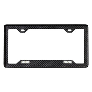 Mishimoto Carbon Fiber License Plate Frame - Gloss