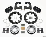 Wilwood Forged Dynalite Rear Drag Kit Drilled Rotor Ford 8.8 Special w/2.50in Offset-5 Lug