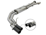 aFe POWER Rebel Series 3in 409 SS Cat Back Exhaust w/ Black Tips 17 Ford F-150 Raptor V6-3.5L