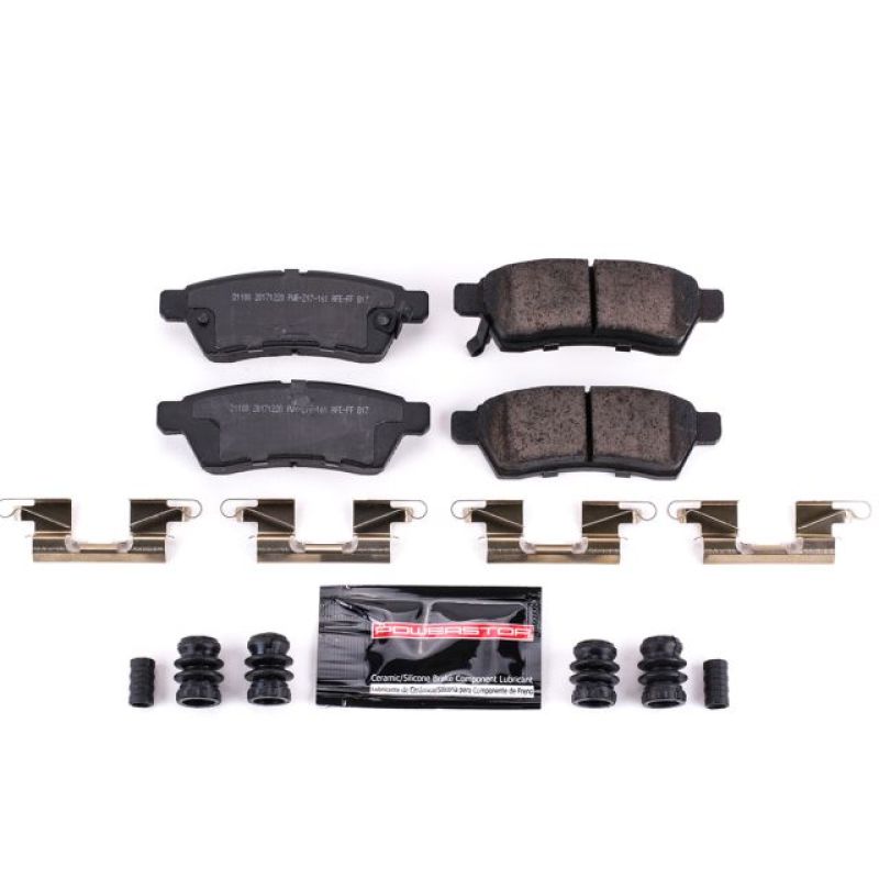 Power Stop 05-19 Nissan Frontier Rear Z23 Evolution Sport Brake Pads w/Hardware