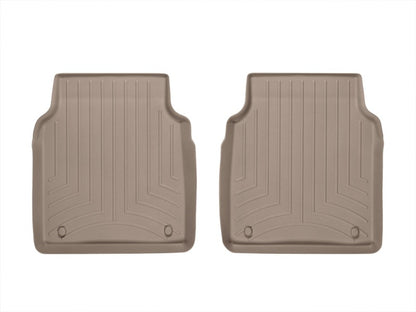 WeatherTech 11+ Audi A8 Rear FloorLiner - Tan