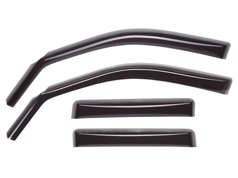 WeatherTech 17+ Jeep Compass Front and Rear Side Window Deflectors - Dark Smoke