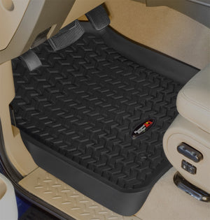 Rugged Ridge Floor Liner Front Black 2004-2008 Ford F-150 Raptor / Regular / Extended