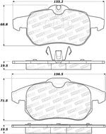 StopTech Street Brake Pads