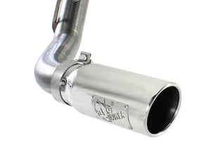 aFe MACHForce XP Exh CB,Stainless steel GM Silverado/Sierra 1500 2014 V*-5.3/6.2L Polished tip