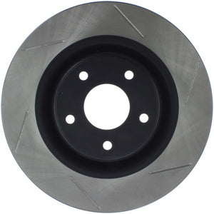 StopTech Power Slot 06-08 Cadillac XLR/XLR-V / 06-10 Chevy Corvette (Z51) Front Left Slotted Rotor