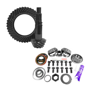 Yukon 11.25in Dana 80 4.88 Rear Ring & Pinion Install Kit 4.375in OD Head Bearing