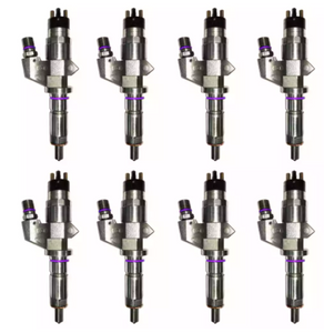 Exergy 01-04 Chevrolet Duramax 6.6L LB7 Reman 500% Over Injector w/Internal Modification - Set of 8