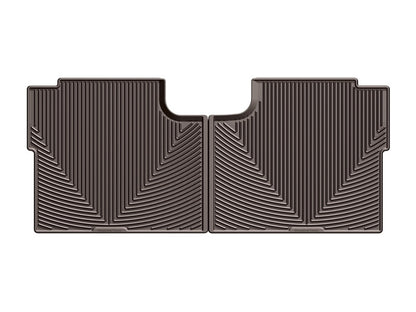 WeatherTech 2015+ Ford F-150 Rear Rubber Mats - Cocoa