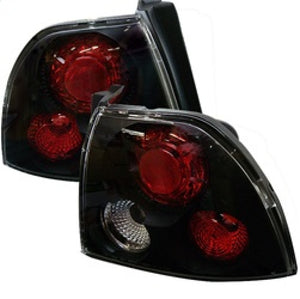 Spyder Honda Accord 94-95 Euro Style Tail Lights Black ALT-YD-HA94-BK