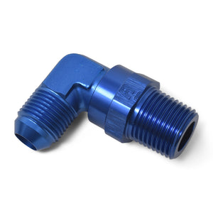 Russell Performance -8 AN 90 Degree Male to Male 1/2in Swivel NPT Fitting