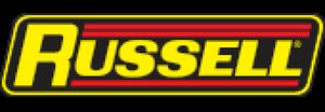 Russell Performance 5/16in SAE Quick Disc Female to -6 Hose Black Straight Degree Hose End