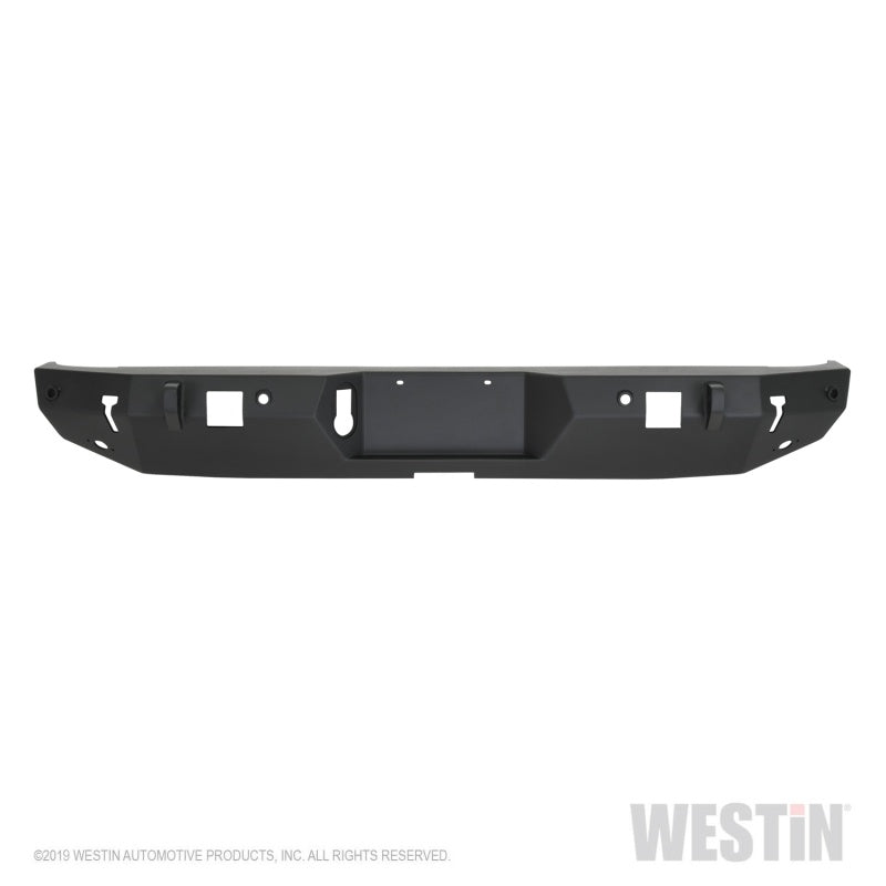 Westin 2020 Jeep Gladiator w/Sensors WJ2 Rear Bumper w/Sensor - Textured Black