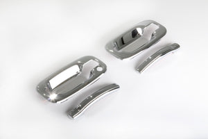 AVS 99-06 Chevy Tahoe (w/o Passenger Keyhole) Door Handle Covers (4 Door) 8pc Set - Chrome