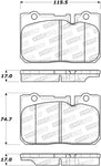 StopTech Street Brake Pads