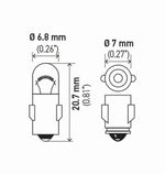 Hella Bulb 3898 12V 2W Ba7S T2 (2)