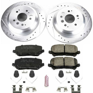 Power Stop 16-19 Honda Pilot Rear Z23 Evolution Sport Brake Kit