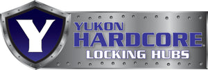 Yukon Hardcore Locking Hub Set for 94-99 Dodge Dana 60 w/Spin Free Kit