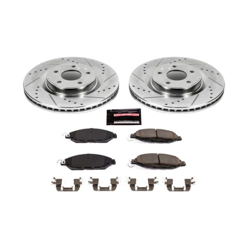 Power Stop 2013 Infiniti JX35 Front Z23 Evolution Sport Brake Kit