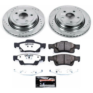 Power Stop 11-19 Dodge Durango Rear Z36 Truck & Tow Brake Kit