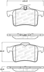 StopTech Street Brake Pads - Front