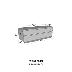 Westin/Brute Chest 60in - Aluminum