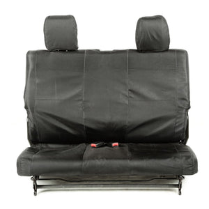 Rugged Ridge Ballistic Seat Cvr Rear Black 840D 11-18 JK 2Dr