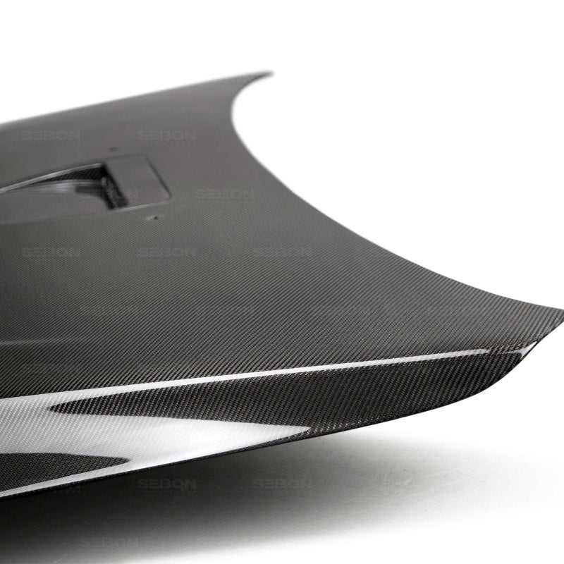 Seibon 08-12 Mitsubishi Evo X OEM style Carbon Fiber Hood