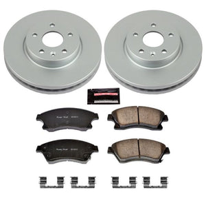 Power Stop 11-15 Chevrolet Cruze Front Z17 Evolution Geomet Coated Brake Kit