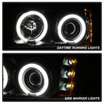 Spyder Chevy Silverado 1500 03-06 Projector HeadlightsCCFLHalo LED Blk High H1 PRO-YD-CS03-CCFL-BK