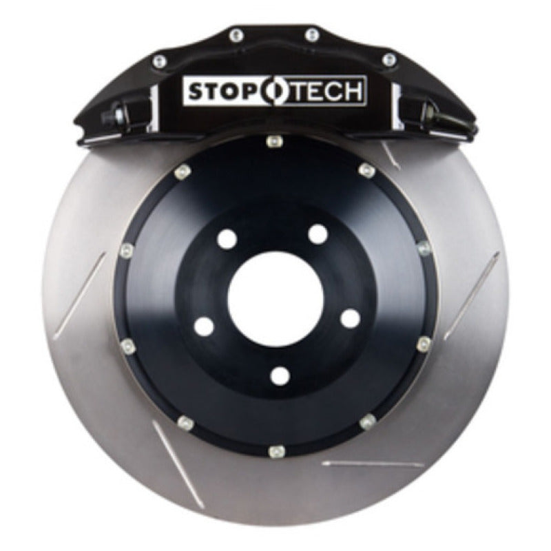 StopTech BBK 07-09 BMW 335i/335d Front ST-60 Black Caliper 355x32 Slotted Rotors