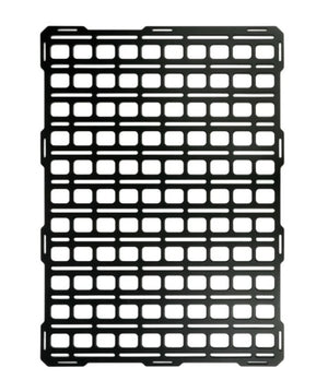 BuiltRight Industries 16in x 23.5in Tech Plate Steel Mounting Panel - Black