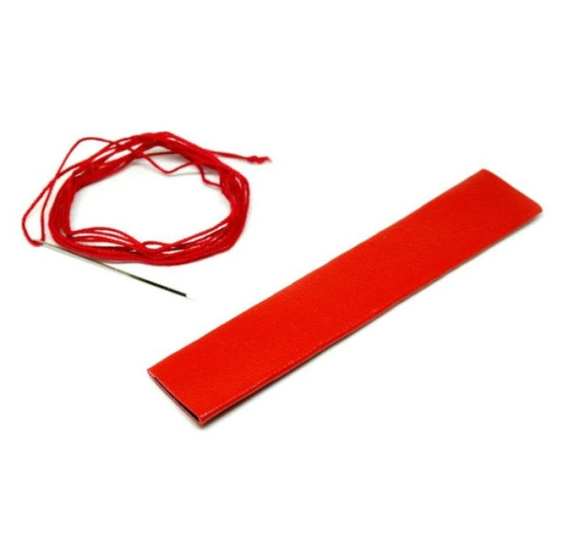 BuiltRight Industries 09-14 Ford Raptor Steering Wheel Stripe Kit - Red