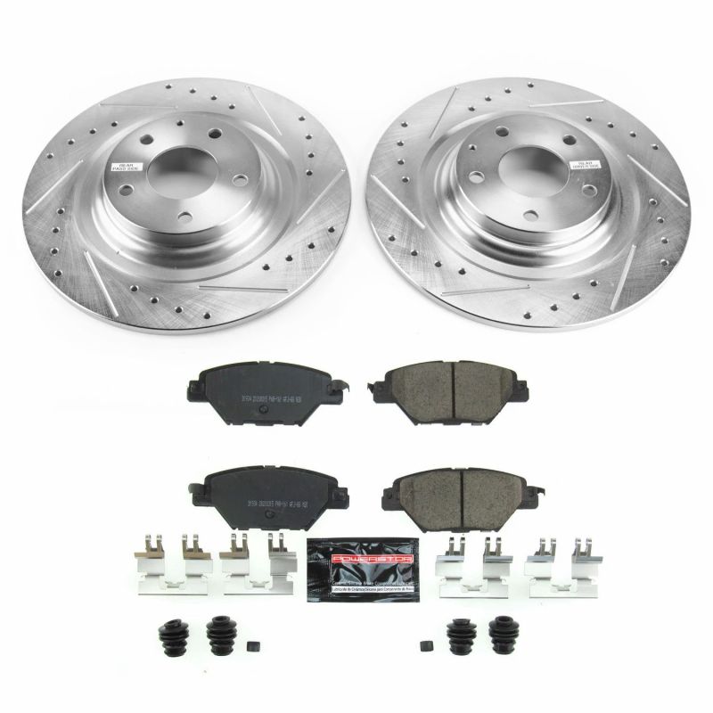 Power Stop 16-19 Mazda CX-9 Rear Z23 Evolution Sport Brake Kit