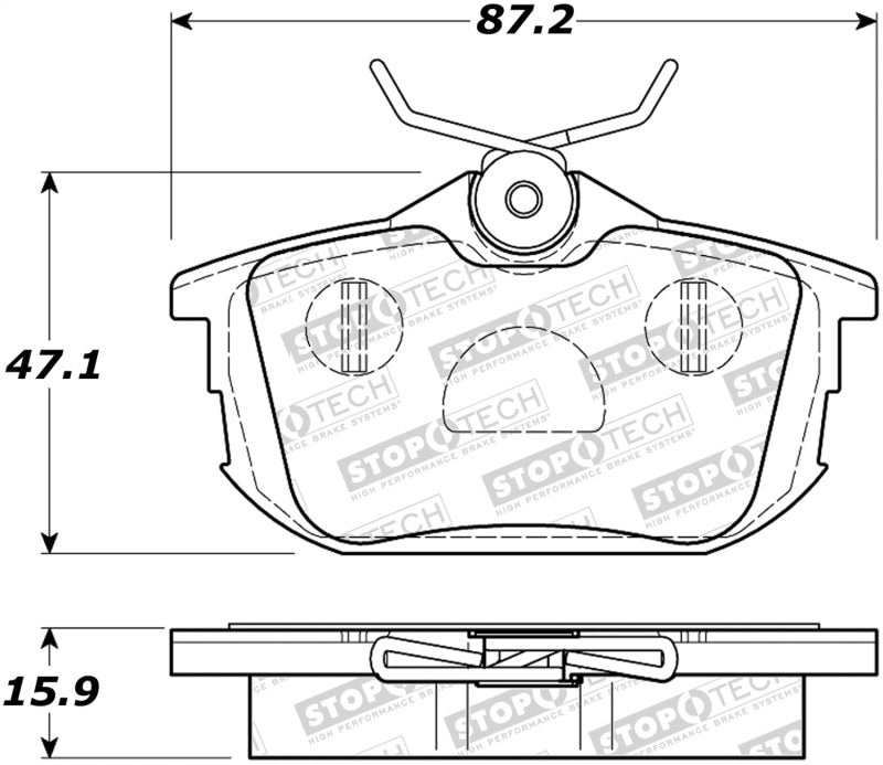 StopTech Street Brake Pads