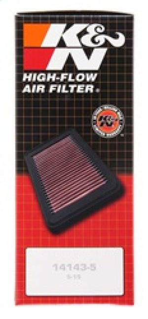 K&N Replacement Air Filter AIR FILTER, CHEV CAMARO 2.8L 1985-89, 5.0L 1985-92, 5.7L 1987-92