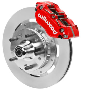 Wilwood 70-81 FBody/75-79 A&XBody Dynapro Frt Brk Kit 11.75in Rtr Red Caliper Use w/ ProDrop Spindle