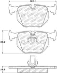 StopTech Street Touring 04-10 BMW 528i/530xi/535i xDrive Rear Brake Pads