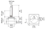 Hella Xenon D1S Bulb PK32d-2 85V 35W 4300k