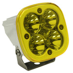 Baja Designs Squadron Sport Spot Pattern White LED Light Pod - Amber