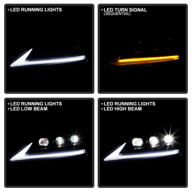 Spyder Apex 11-13 Lexus IS 250/350 Factory Xenon/HID Model Only High-Power LED Module Headlights